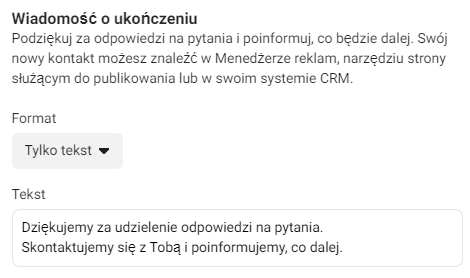 Pozyskiwanie leadów w Messengerze 8