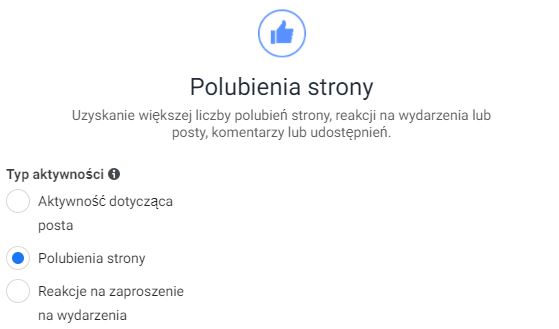 Polubienia strony