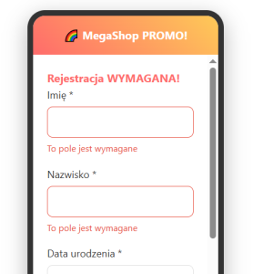 Porównanie: dwie wersje tego samego ekranu – jedna zgodna z zasadami UX, druga z błędami, które zniechęcają użytkownika. (obrazek: zestawienie „dobry UX vs. zły UX”) 